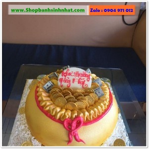 Bánh Sinh Nhật Hũ Vàng - VA125
